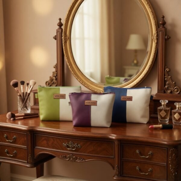VESCARO Cosmetic Pouch (Multicolor)
