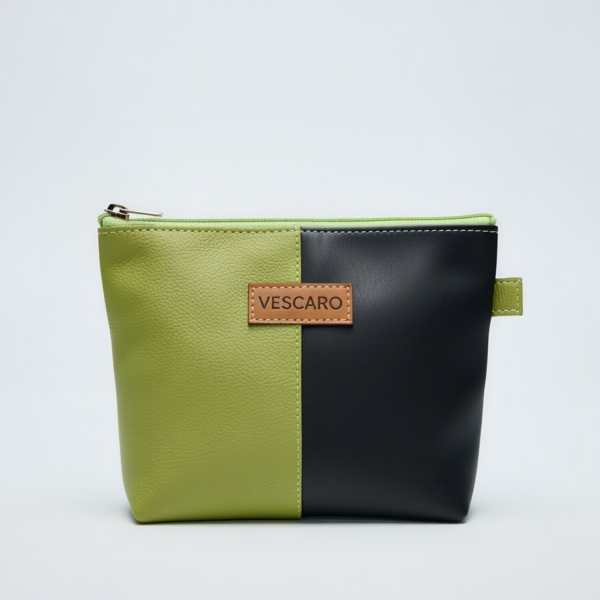VESCARO Medium Designer Pouch Cosmetic Bag